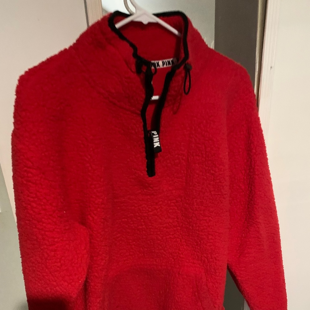 Half Zip fur sweater